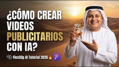 FlexClip: cómo crear videos publicitarios con IA