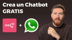Chatbot de WhatsApp con IA usando n8n: guía sin código paso a paso