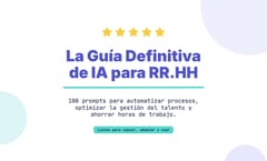 100 Prompts de IA para Recursos Humanos