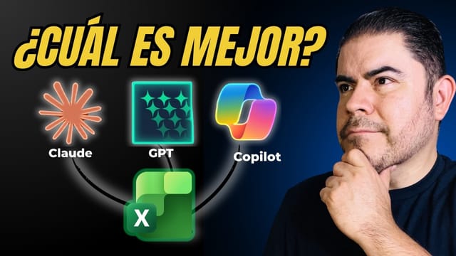 Claude vs ChatGPT vs Copilot en Excel: cuál IA conviene según tu caso de uso