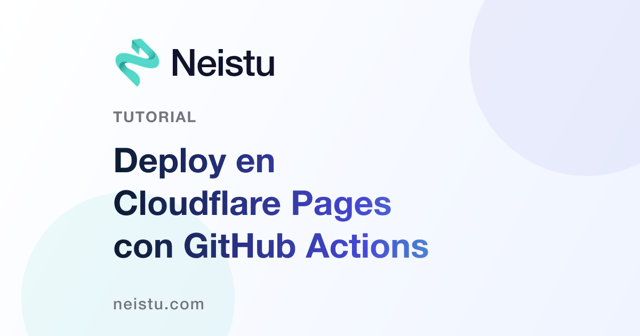 Deploy en Cloudflare Pages con GitHub Actions